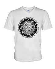 WE ALL SHINE ON LIKE THE MOON V-Neck T-Shirt thumbnail
