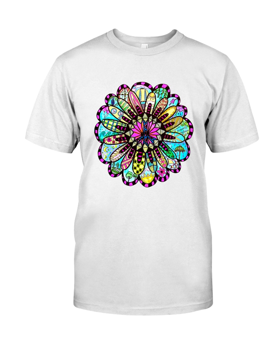 FLOWER PEACE Classic T-Shirt