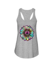 FLOWER PEACE Ladies Flowy Tank thumbnail