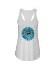 Peace Flower Ladies Flowy Tank thumbnail