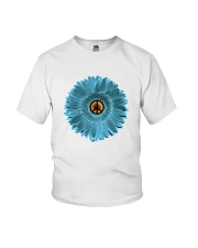 Peace Flower Youth T-Shirt thumbnail