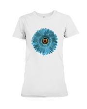 Peace Flower Premium Fit Ladies Tee thumbnail