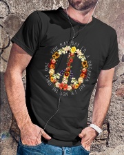 PEACE LOVE Classic T-Shirt lifestyle-mens-crewneck-front-4