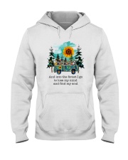 And Into The Forest I Go Hooded Sweatshirt thumbnail