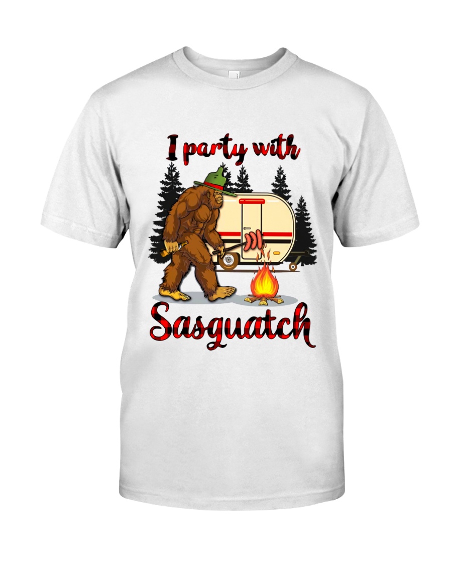 I Party With Sasquatch Classic T-Shirt