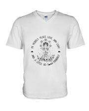 Yoga Style V-Neck T-Shirt thumbnail