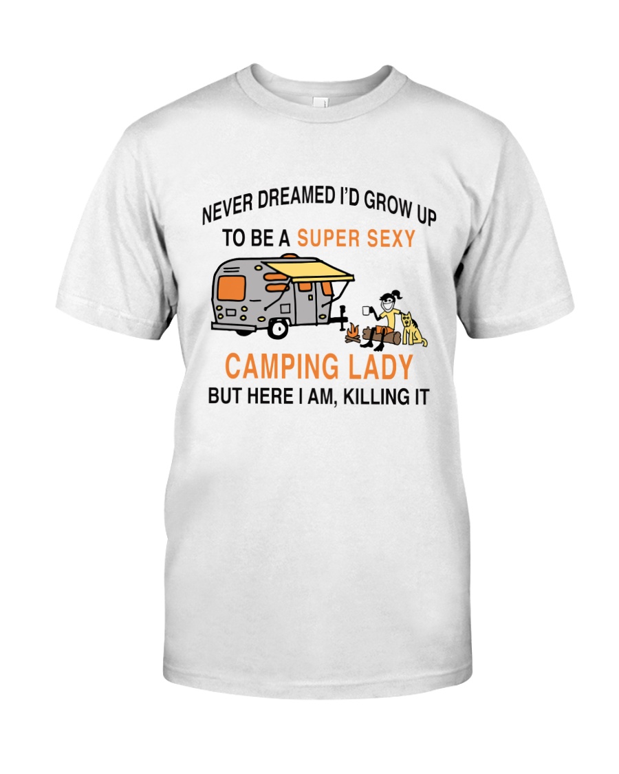 Camping Lady Classic T-Shirt