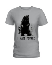 I Hate People Ladies T-Shirt thumbnail