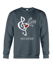 PEACE HEART Crewneck Sweatshirt thumbnail