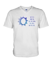 WE ALL SHINE ON V-Neck T-Shirt thumbnail
