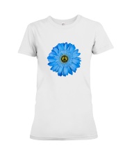 FLOWER PEACE Premium Fit Ladies Tee thumbnail