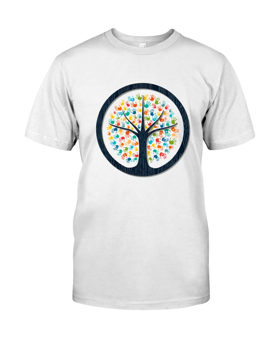 PEACE LOVE Premium Fit Mens Tee