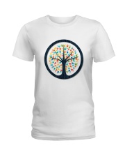 PEACE LOVE Ladies T-Shirt thumbnail