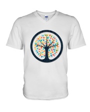 PEACE LOVE V-Neck T-Shirt thumbnail