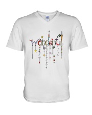 PEACE LOVE V-Neck T-Shirt thumbnail