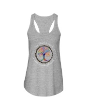 Myself What A Wonderful World Ladies Flowy Tank thumbnail