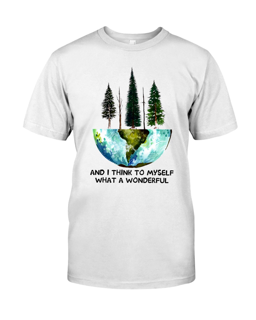 Myself What A Wonderful World Classic T-Shirt