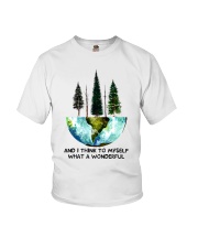 Myself What A Wonderful World Youth T-Shirt thumbnail