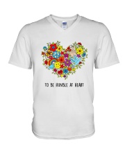 To be humble at heart V-Neck T-Shirt thumbnail