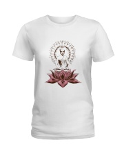 Yoga Mandala Style Ladies T-Shirt thumbnail