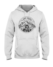 I Hate People Hooded Sweatshirt thumbnail