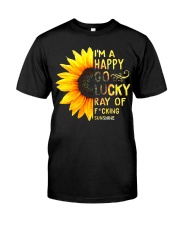I'M A HAPPY GO LUCKY RAY OF FUCKING SUNSHINE SHIRT Premium Fit Mens Tee thumbnail