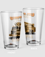 Grandpas Drive Fire Trucks Pint Glass tile