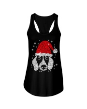 Diamond Dachshund Ladies Flowy Tank tile