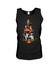 Cattle Christmas Unisex Tank tile