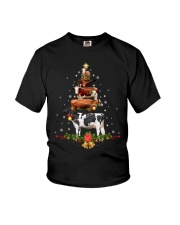 Cattle Christmas Youth T-Shirt tile