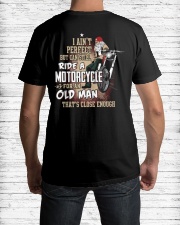 Biker For Old Man That Close Enough Classic T-Shirt lifestyle-mens-crewneck-back-1