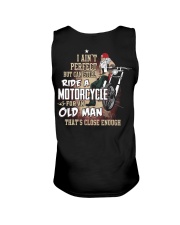 Biker For Old Man That Close Enough Unisex Tank tile