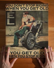 You Don't Stop Riding When You Get Old You Get Old When You Stop Riding 11x14 Gallery Wrapped Canvas Prints aos-canvas-pgw-11x14-lifestyle-front-32