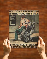 You Don't Stop Riding When You Get Old You Get Old When You Stop Riding 11x14 Gallery Wrapped Canvas Prints aos-canvas-pgw-11x14-lifestyle-front-44