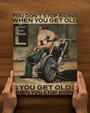 You Don't Stop Riding When You Get Old You Get Old When You Stop Riding 11x14 Gallery Wrapped Canvas Prints aos-canvas-pgw-11x14-lifestyle-front-54