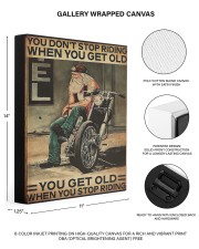You Don't Stop Riding When You Get Old You Get Old When You Stop Riding 11x14 Gallery Wrapped Canvas Prints aos-canvas-pgw-11x14-lifestyle-front-55