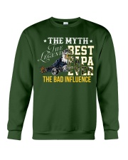 BEST PAPA EVER - THE MYTH - THE LEGEND - THE BAD INFLUENCE Crewneck Sweatshirt tile