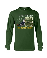 BEST PAPA EVER - THE MYTH - THE LEGEND - THE BAD INFLUENCE Long Sleeve Tee tile