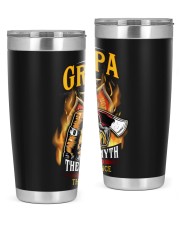 PROUD FIREFIGHTER GRANDPA 20oz Tumbler tile