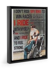 1 DAY LEFT - GET YOURS NOW Floating Framed Canvas Prints Black tile