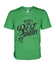 WORLD BEST DADDY V-Neck T-Shirt thumbnail