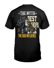 BEST GRANDPA EVER - THE MYTH - THE LEGEND - THE BAD INFLUENCE Premium Fit Mens Tee tile