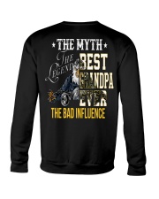 BEST GRANDPA EVER - THE MYTH - THE LEGEND - THE BAD INFLUENCE Crewneck Sweatshirt tile