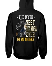 BEST GRANDPA EVER - THE MYTH - THE LEGEND - THE BAD INFLUENCE Hooded Sweatshirt tile