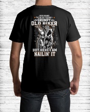 Grumpy Old Bikers Classic T-Shirt lifestyle-mens-crewneck-back-1