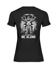 Designed To Be Alone Premium Fit Ladies Tee tile