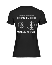 PRESS-'EM-HERE-AND-HANG-ON-TIGHT Premium Fit Ladies Tee tile