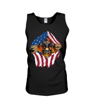 BIKER US Flag Unisex Tank tile