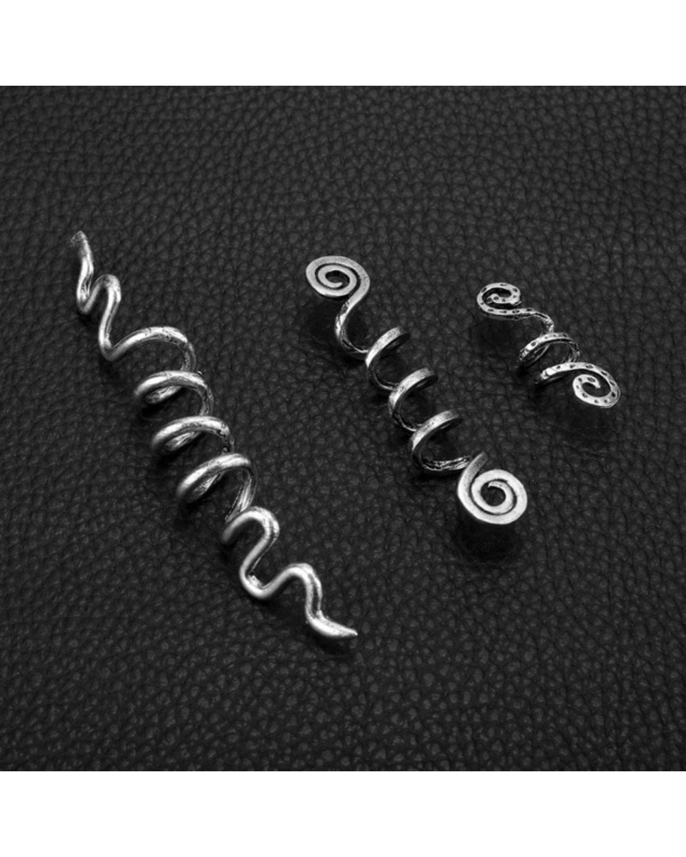Viking Spiral Charms Beads for Hair Braids for Beard Hair Beads Jewelry template