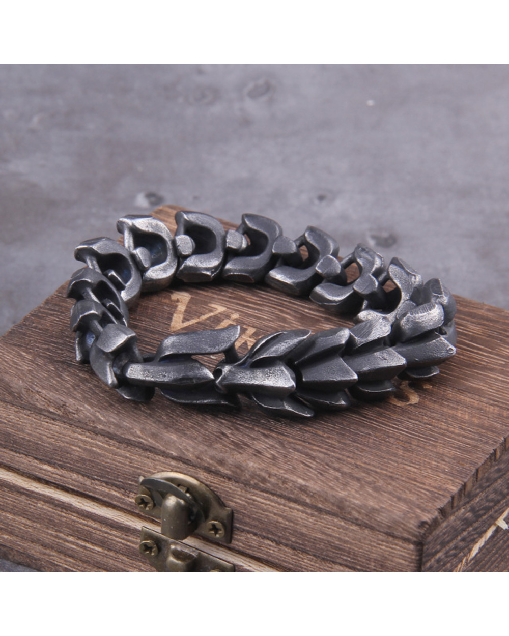 Viking Ouroboros Chain Link Bracelets template